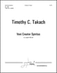 Veni Creator Spiritus TTBB choral sheet music cover